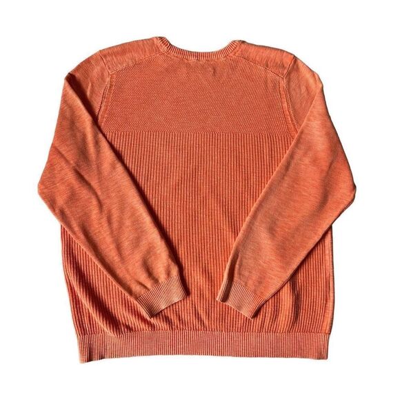 Tommy Bahama Men's Indio Sands Crew Sweater Orange Mango Blossom L - Picture 3 of 8